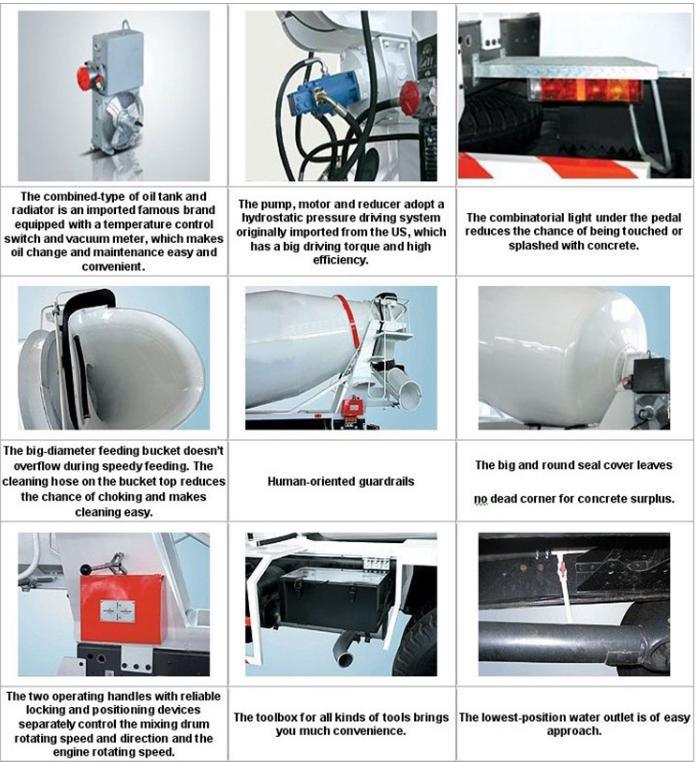 Concrete Mixer for Tunnels (Cement Agitator Tank) 3-12cbm