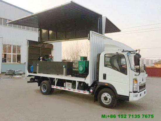 HOWO Mobile Workshop Tool Service Trucks Customizing (Maintenance Lorry Vehicle)