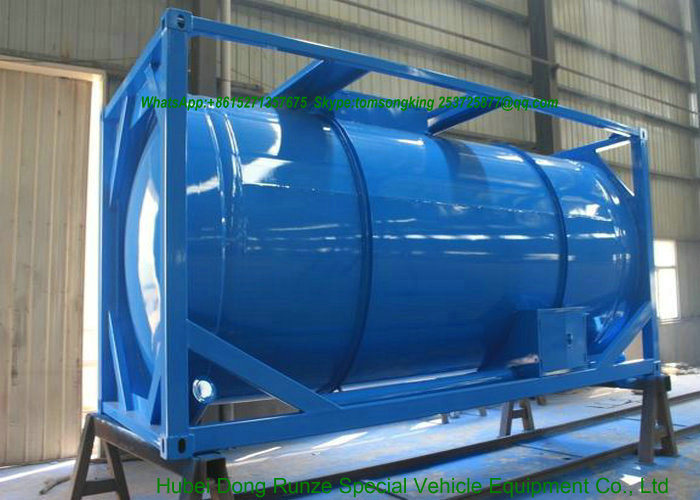 ISO Tank Container 20FT for Wast Water (Carbon Steel/Lined PE /Stainless Steel SS304 Transport Sewage Wast Water, Wast Oil, Wast chemical liquid)