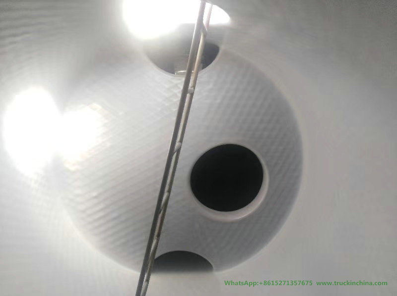 Customsing VAC Acid Sewage Tanker Tank Body- Lined PE for Liquid Chemical Wast 4m3-22m3 (1000USG-6000USG)