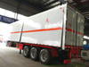 Customizing 3 Axles Insulated Van Explosion-Proof Blasting Goods (Explosive Detonator, Blasting Cap) Transport Trailer