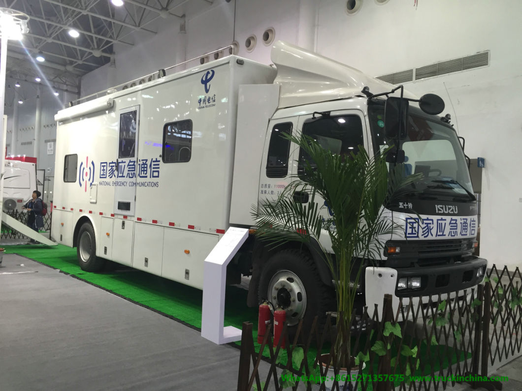 Isuzu HD Ob Van (4 HD HDTV Outdoor Broadcasting OB Van For TV Studio)