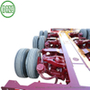 Customizing Multi Axle Modular Lowboy Semi Trailer with Hydraulic Suspension Steering 3 Axles 12 Wheels Low Bed Semi Trailer