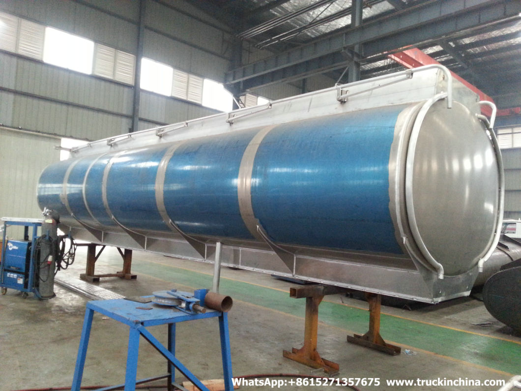 Dongfeng 12 Wheels Aluminum Alloy Fuel Tanker (8X4 Jet Oil Refueling Bowser 30cbm Diesel Delivery Refueling Truck)