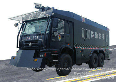HOWO 6X6 Anti Riot Water Cannon Truck (Police Water Cannon Truck)