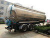 Wheat Flour Bulk Tanker with Tipping Hydraulic Cylinder (6000USG-10000USG Wheat, Flour, Bulk Powder Aluminum Alloy Tipper Tanker Truck)