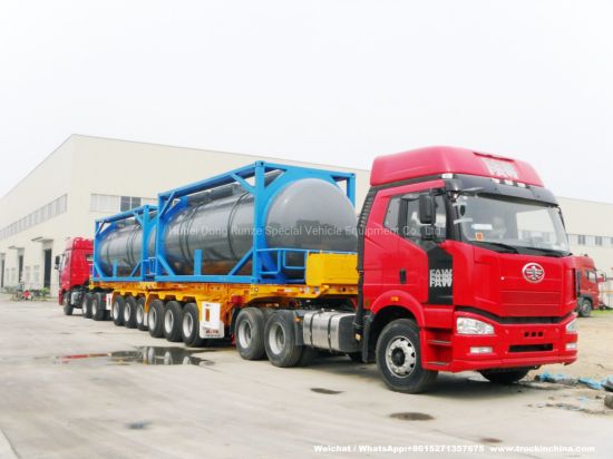 20FT Frame Swap Tank (Stainless Steel ISO Tank Container 25000Liters Yellow Phosphorus)