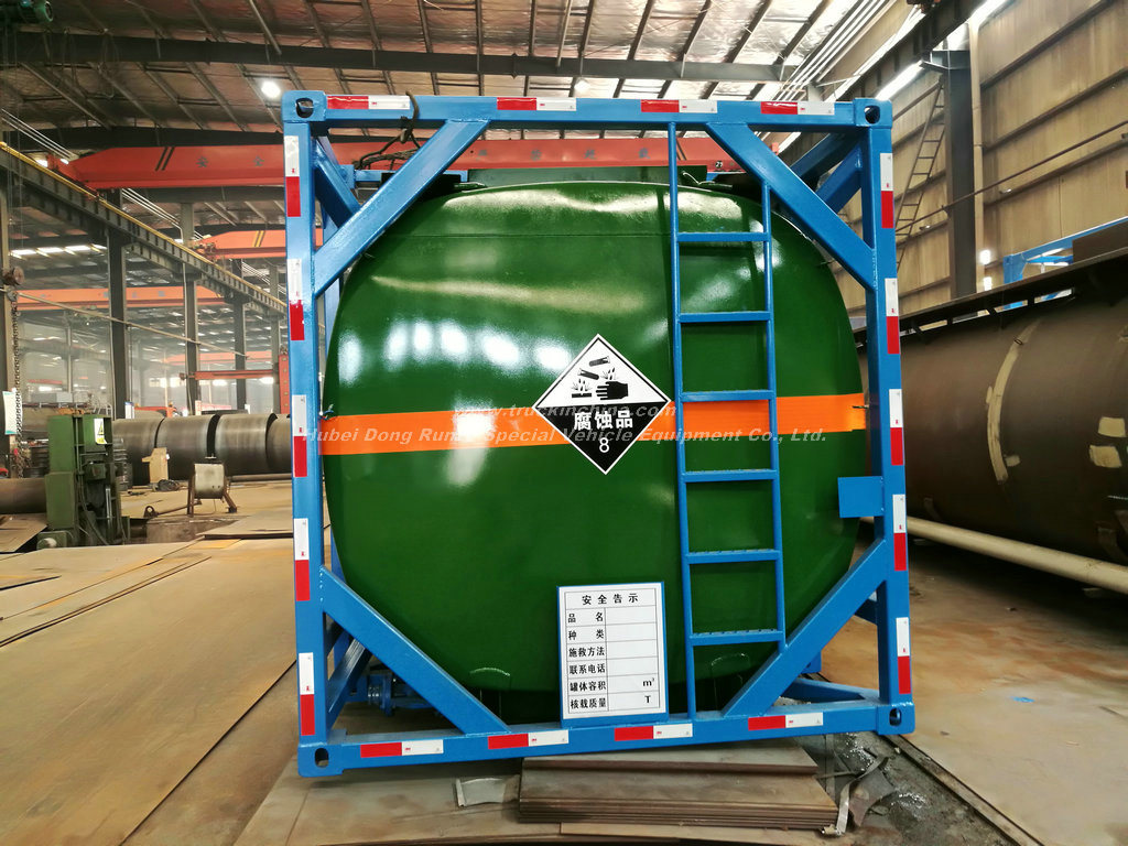 Hydrocyanic Acid Tank Container ISO 20FT-30FT (Hydrogen Cyanide HCN) Un 1051 Portable Tank Steel Lined LDPE also for HCl (max 35%)