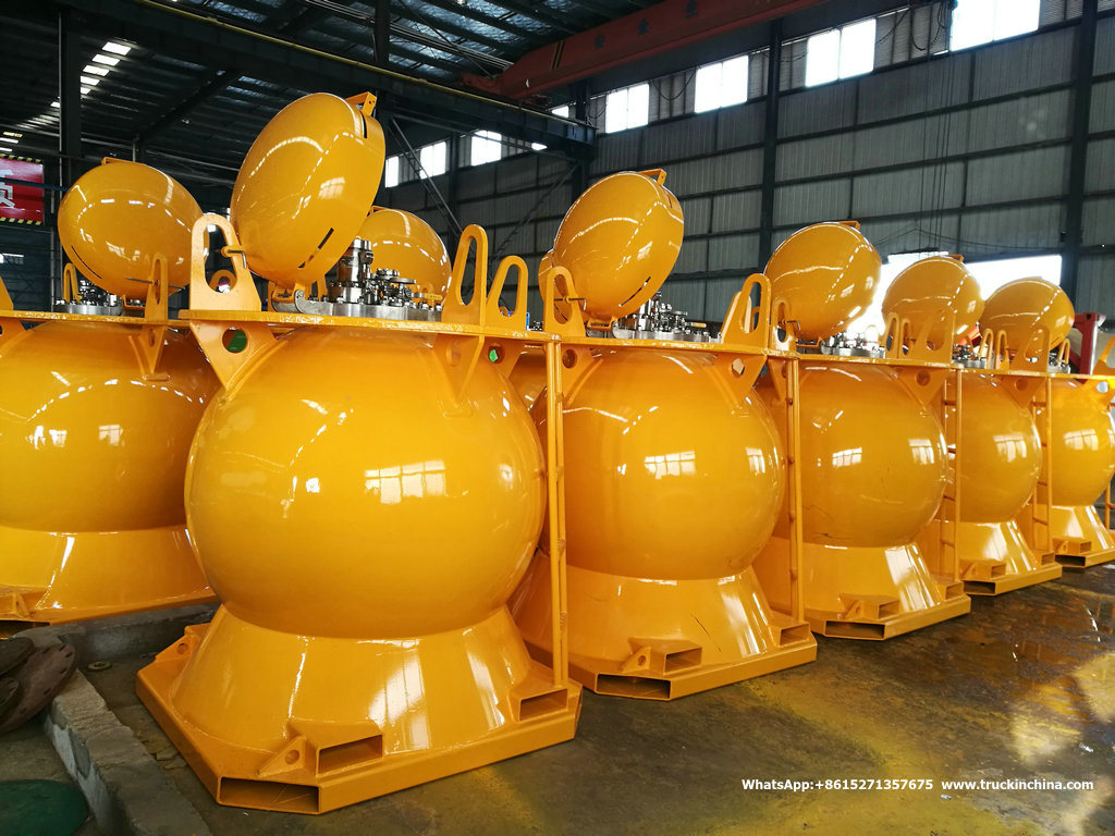 Stainless Steel Spherical T22 Portable Tank 1.6cbm 316L (T22 ISOTANK Portable Pressure Vessel)
