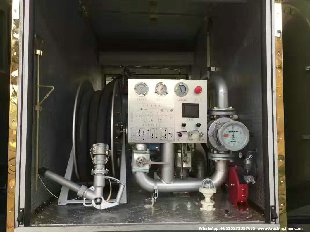 Isuzu-Ftr Helicopter Refueling Trucks (Aluminum Alloy Aircraft Tanker)