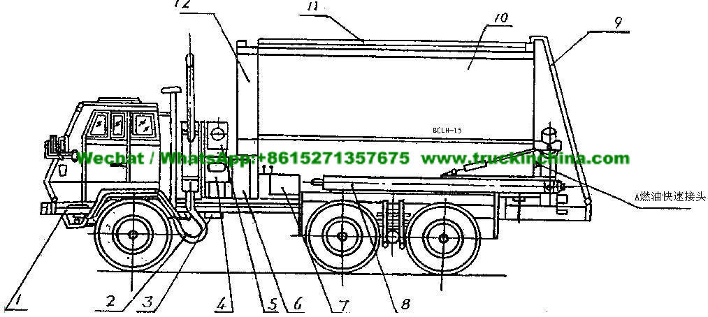 Sinotruck HOWO on-Site Mixed Heavy Anfo Explosives Truck 15t (BeiBenTruck chassis optional)
