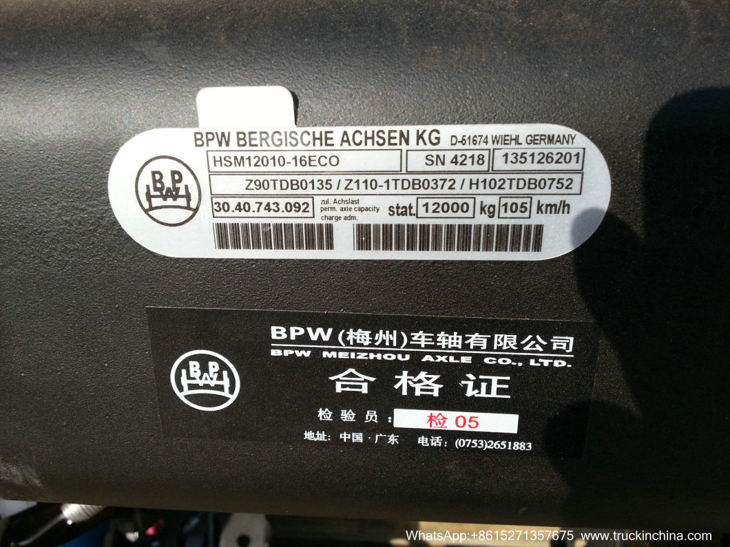 42000L Aluminum Alloy Fuel Tank Trailer (ALCOA 5083 BPW Air Ride Spring 3 Axles Front Axle Liftable with ECO ADR Compatible Tankers)