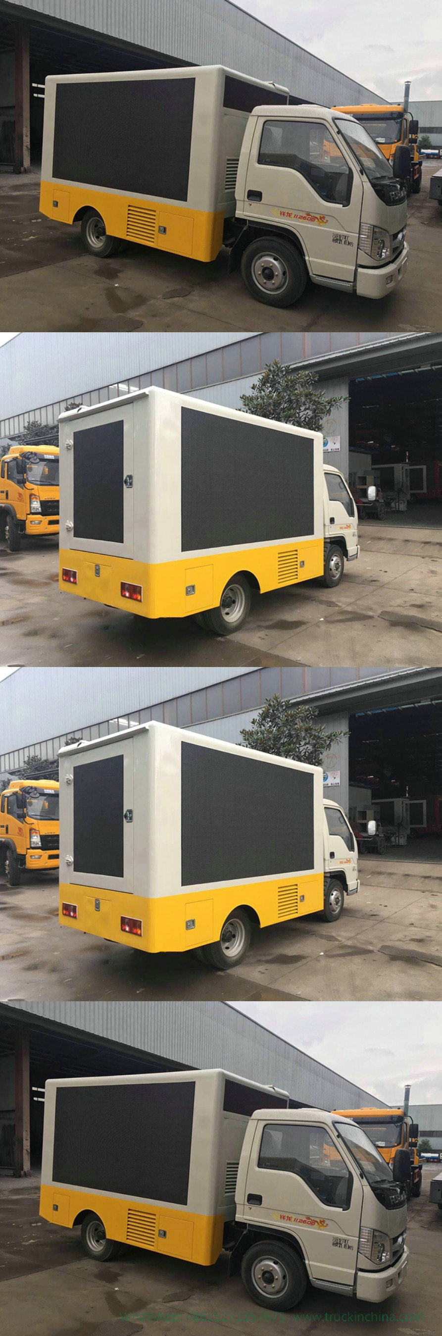 Small Forland LED Truck for Outdoor LED Mobile Billboard (LED Advertising Display Truck)