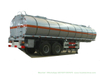 30t -38t Stainless Tanker Trailer Insulated Steam Heating System for Transport Hot Liquid Coal Tar Oil, Crude Oil, Waxs Chemcial
