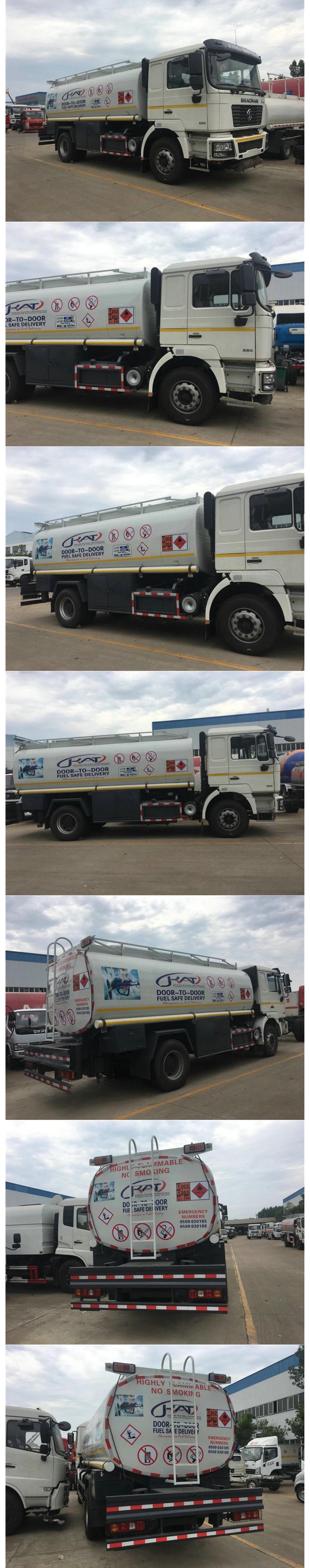 Shacman Diesel Delivery Road Tanker Truck (Oil Bowser with Oil Pumps Flowmeter Fuel Despenser for Fuel Express Door to Door Service)
