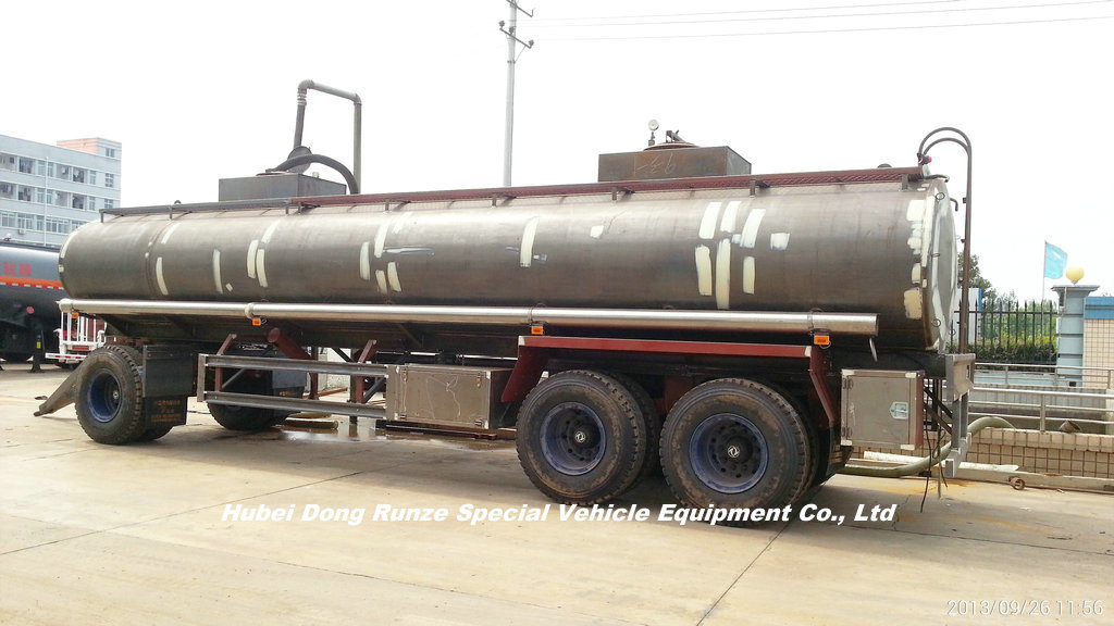 Oil Tank Full Trailer (Customizing 2-3-4 Axles Dolly Tanker 10CBM -30CBM)