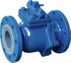 PTFE / F4 Lined Butterfly Valve (Ball Valves CS/F46, D371F4-16C, Pneumatic Q641F46-16C) for Chemical Acid Tank