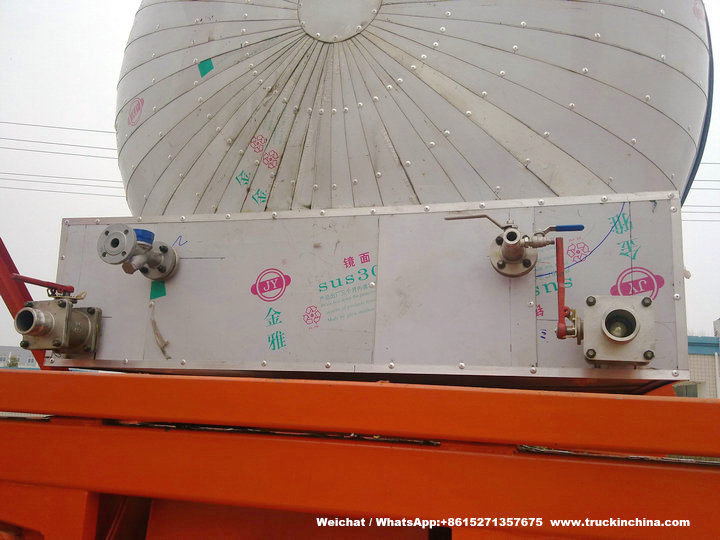 Customising 40FT Stainless Steel Tank Container with Insulation Steam Heating for Phosphorus Chemeical Liquid Transport