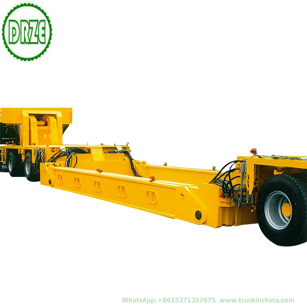 Customising Multi Axle Hydraulic Modular Low Bed Truck Trailer with Hydraulic Lifting and Steering Axle&Nbsp; 108t-150t