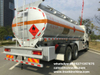 Sinotruck HOWO Aluminum Alloy Fuel Tanker (8X4 Mobile Jet Oil Refueling Bowser Truck 30cbm Diesel Delivery Refueling Truck 12wheels)