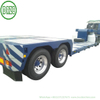 40t 2 Axles Gooseneck Low Bed Platform Semi Trailer Gooseneck Detachable Hydraulic Lowbed Lowboy