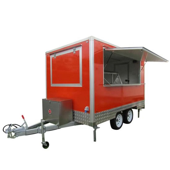Hot Mobile Fast Food Trailer Customising (Burger Vending Trailer, Ice Cream Trailer)