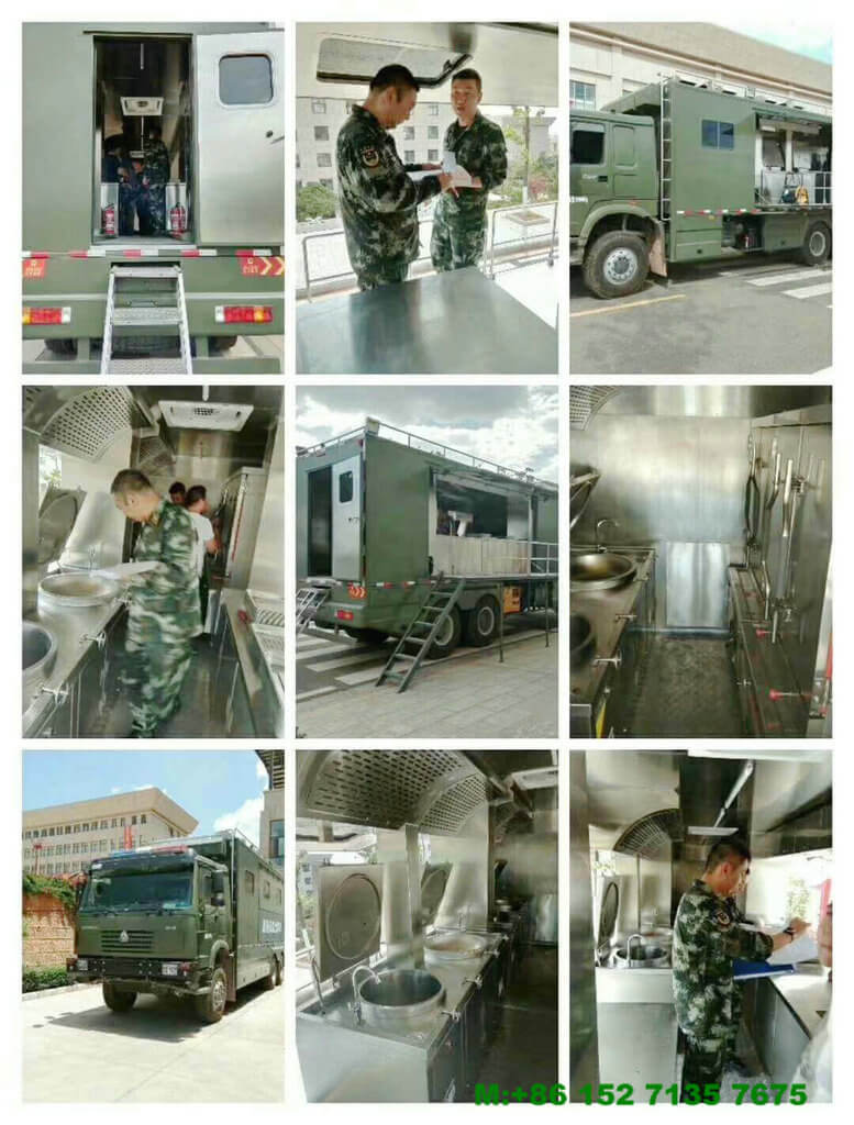 Sitrak Mobile Kitchen (Military Food Cooking Truck)