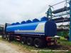 3 Axles Oil Tank Trailer (Carbon Steel/Stainless Steel Tank 5 Compartments 48, 000L for Diesel, Oil, Gasoline, Wast, Water, Petrol Road Transport)