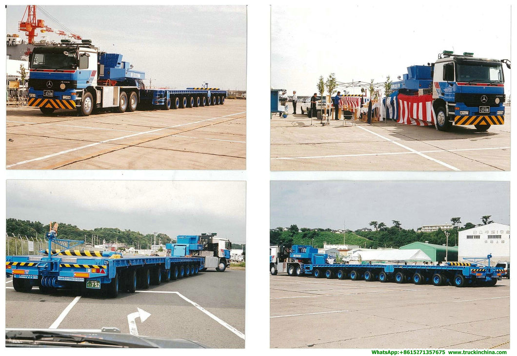 Customized Multifunctional Hydraulic Modular Trailers, Multi Axle Trailer (80T- 250T Intelligent Transportation Equipment)