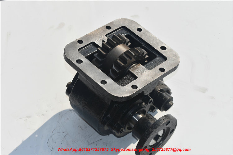 Fast 8js85e Gearbox QD40A PTO (Original China Tanker Truck Factory Transmission PTO Crane Truck PTO Assembly)