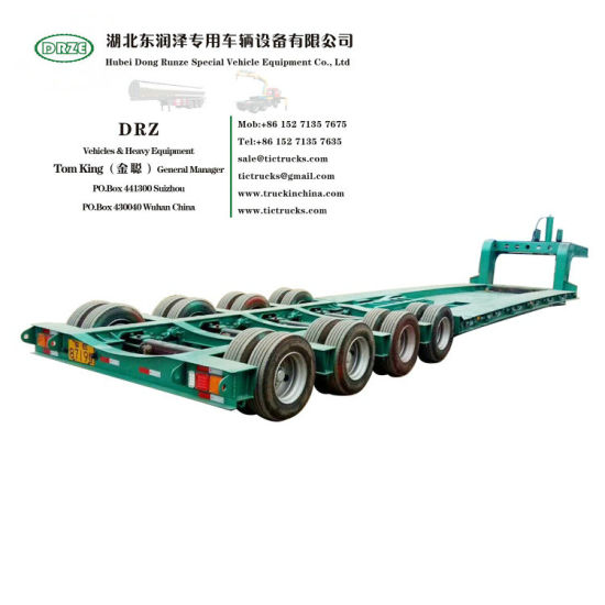 Customized Multifunctional Hydraulic Modular Trailers, Multi Axle Trailer (80T- 250T Intelligent Transportation Equipment)