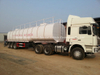 Hot Liquid Asphalt Tanker Trailer Truck 50, 000 Liters with Two Burner Heater Insulation Layer for Transport Bitumen, Liquid Asphalt, Coal Tar Oil, Crude Oil
