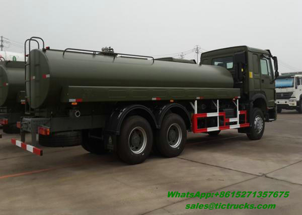 Sinotruck HOWO Road Tanker 10wheels (6X4, 6X6 Mobile Oil Refueling Bowser 20cbm 20 Tons)