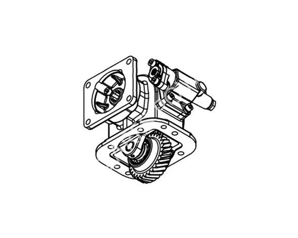 Sdq50/63, Sdq50/71, Sdq50/35 Pto for JAC Water / Fuel Tanker Truck (Gearbox Power Take off LC6t35, LC6t540, 15co7027, LC5t97, LC5t30 Transmission Pto