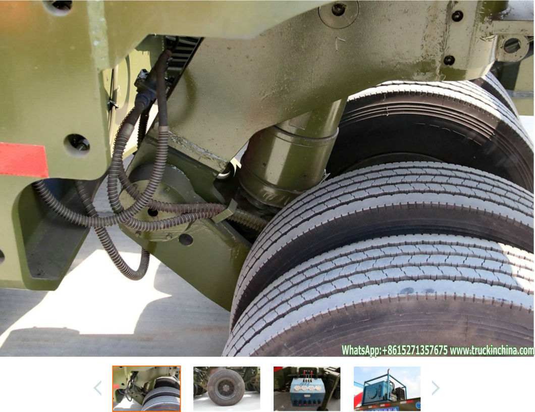 Heavy Hauler Hydraulic Multi Axles Lowbed Trailer