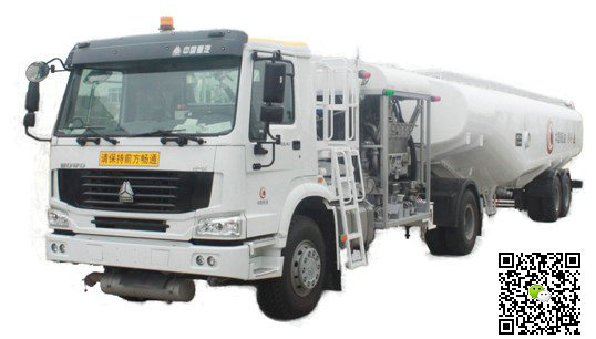 Sinotruck HOWO 35000L-50000L Aircraft Tanker (Tractor with JET A-1 Fuel Tank Trailer Aviation Kerosene, Aviation Gasoline, Jet Oil 9000USG -13200USG Refueler)