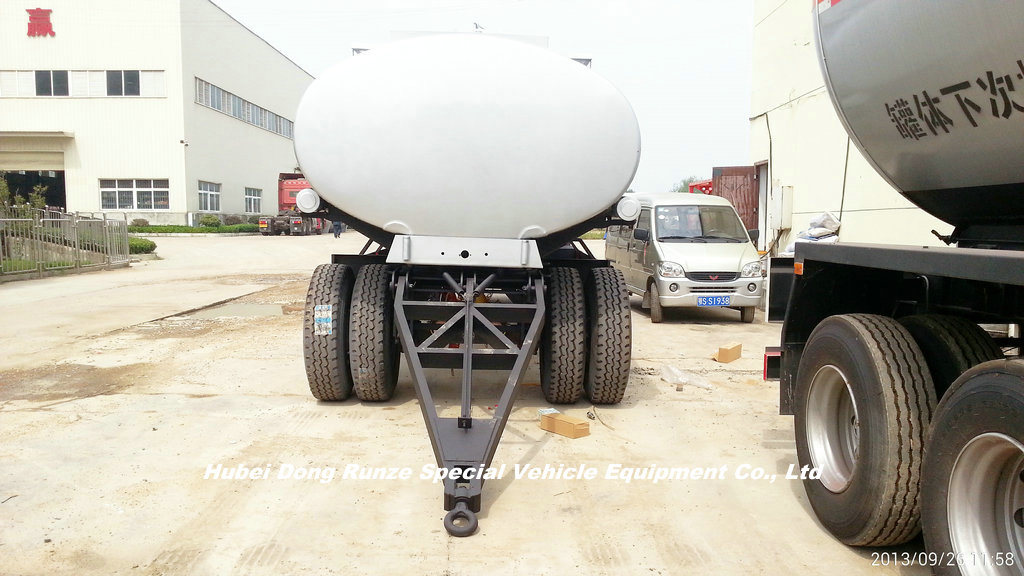 Full Tank Trailer with Draw Bar Dolly 2-3 Axles for Fuel, Water, Oil, Diesel Fuel Trailer Pup Tanker