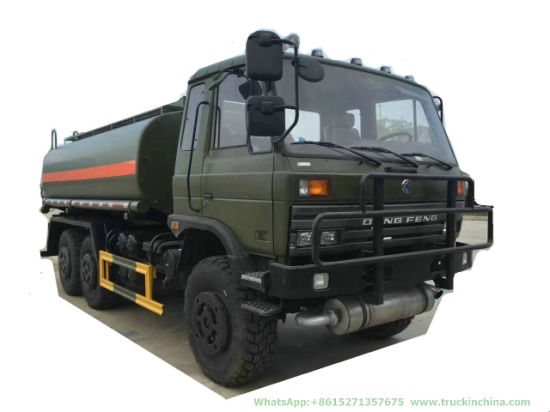 Dongfeng off Road 8000L 6X6 Fuel Tanker Truck for Sales