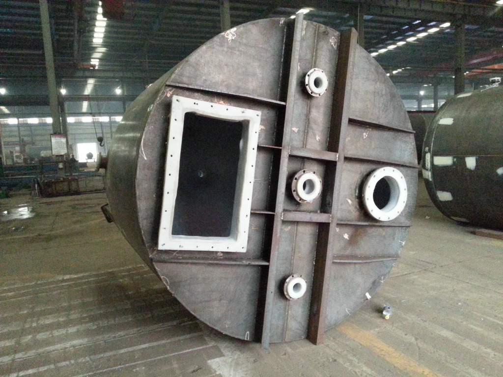 Hydrochloric Acid Storage Tank (Steel Lined LLD PE 16mm) -20000L for Storage Bleach, Raw Mixed Acid, Ferric Chloride, Oilfield Chemicals, Corrosive Wastes