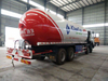Dong Run LPG Bobtail Truck 20, 000liters Bulk Cooking Gas 10 Wheels Drive