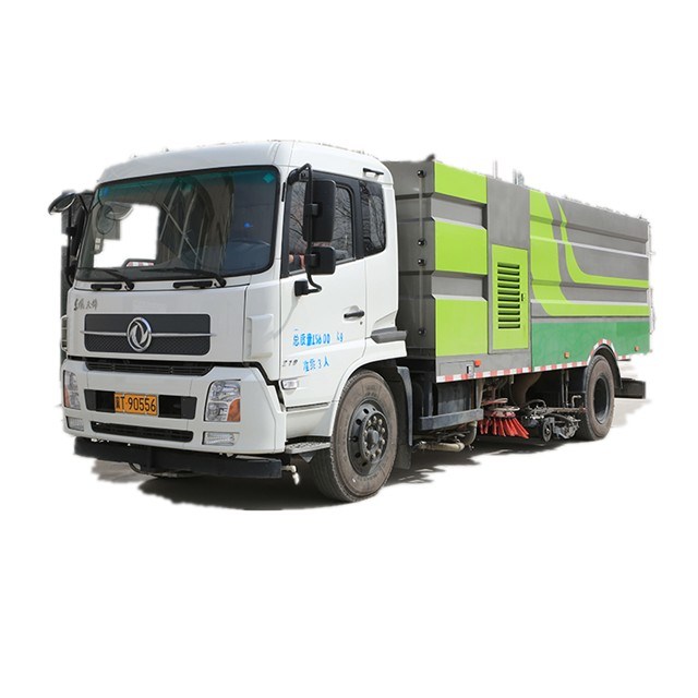 King Run Efficent Street Vacuum Road Sweeper 7 Cbm Garbage 9 Cbm Water Stainless Steel 4X2 -4X4 -Rhd. LHD
