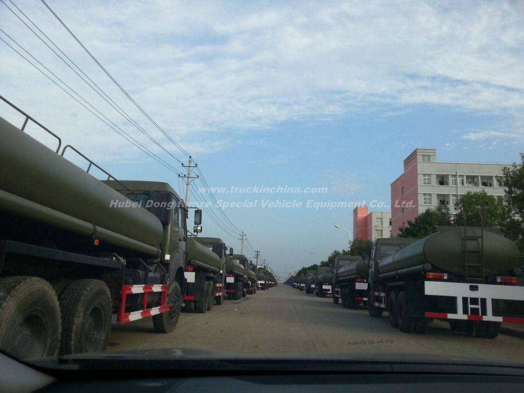 Beiben Trucks Diesel Bowser off Road All Wheel Drive 6X6. LHD. Rhd 2534.2538 for Petroleum Oil, Gasoline, Petrol, Diesel Transport Plus Tank Trailer