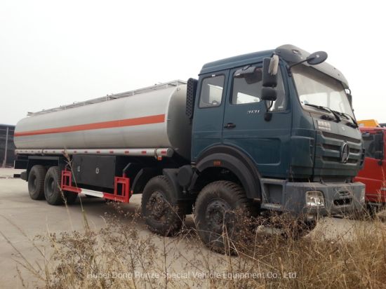 Beiben Offroad Diesel Tanker for Petroleum Oil, Gasoline, Petrol, Diesel Transportation with Pto Pump 30, 000L 12 Wheels (Fuel Bowser)