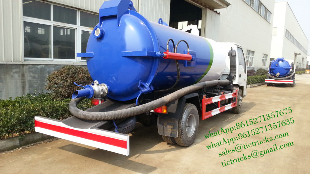 Samll 4X2 Isuzu Vacuum Tanker Septic Tank 3000L - 6000L