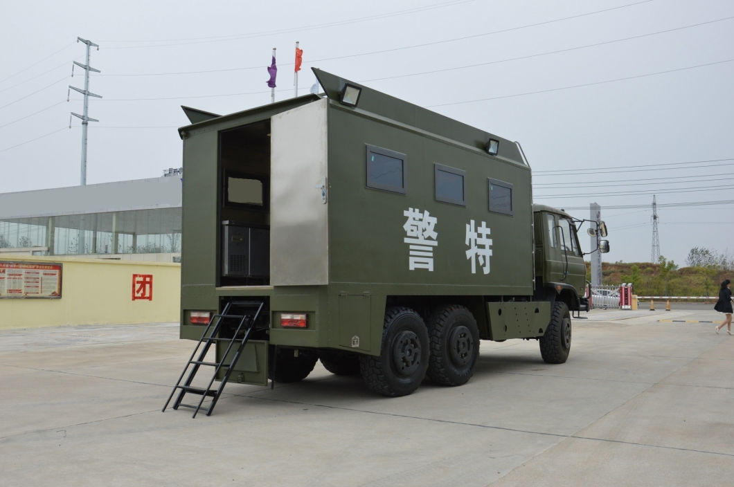 Military Mobile Kitchen All Wheel Drive 6X6 for Military Troops Field Cooking Fast Food