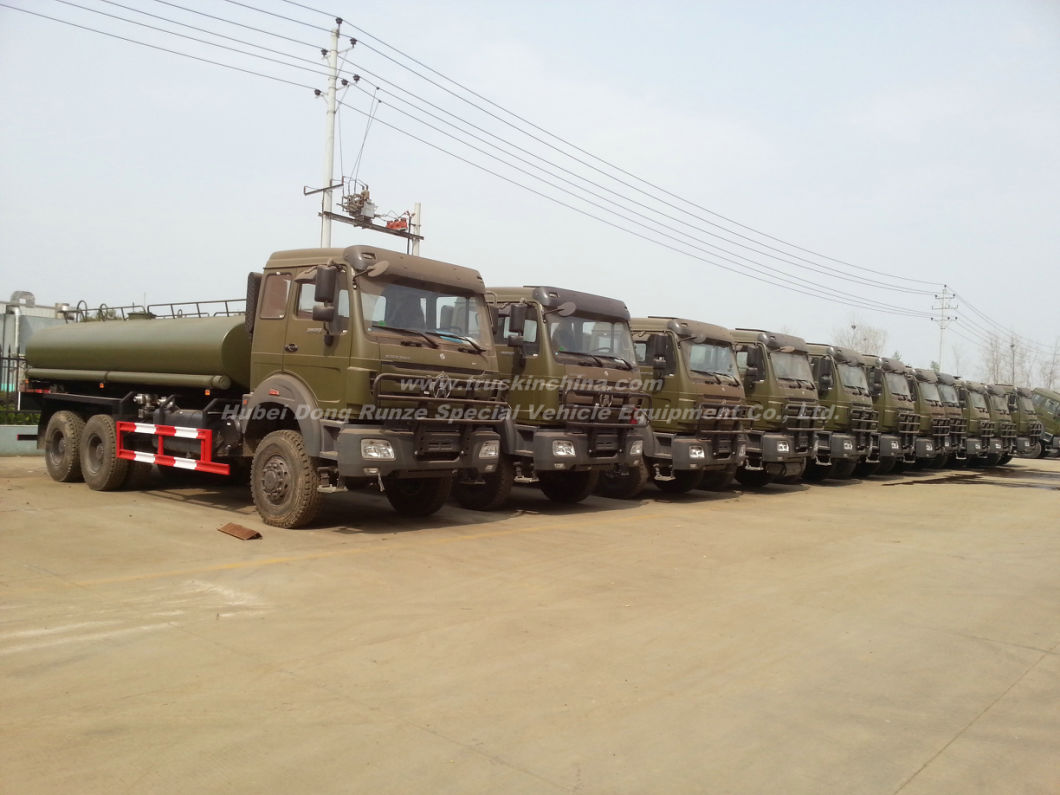 Beiben Water Tanker Truck (North Benz) Water Tank 18 - 25cbm Good for Rought Road Transport Drinking Water Offroad All Wheels Drive 6X6 .6X4.LHD.Rhd.2529.2538