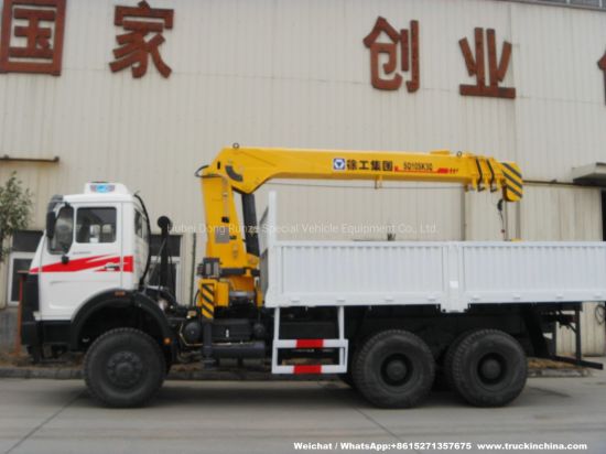 Beiben off Road Crane Truck with 10t Telescopic Boom (6X6 Trucks Mounted Crane)