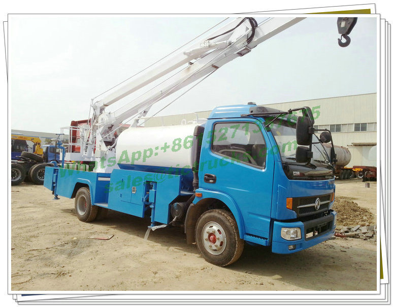 Dongfeng 16m Telescopic Aerial Platform Truck Fully Hydraulically Operate 3 Boom Option 4X2.4X4 LHD. Rhd