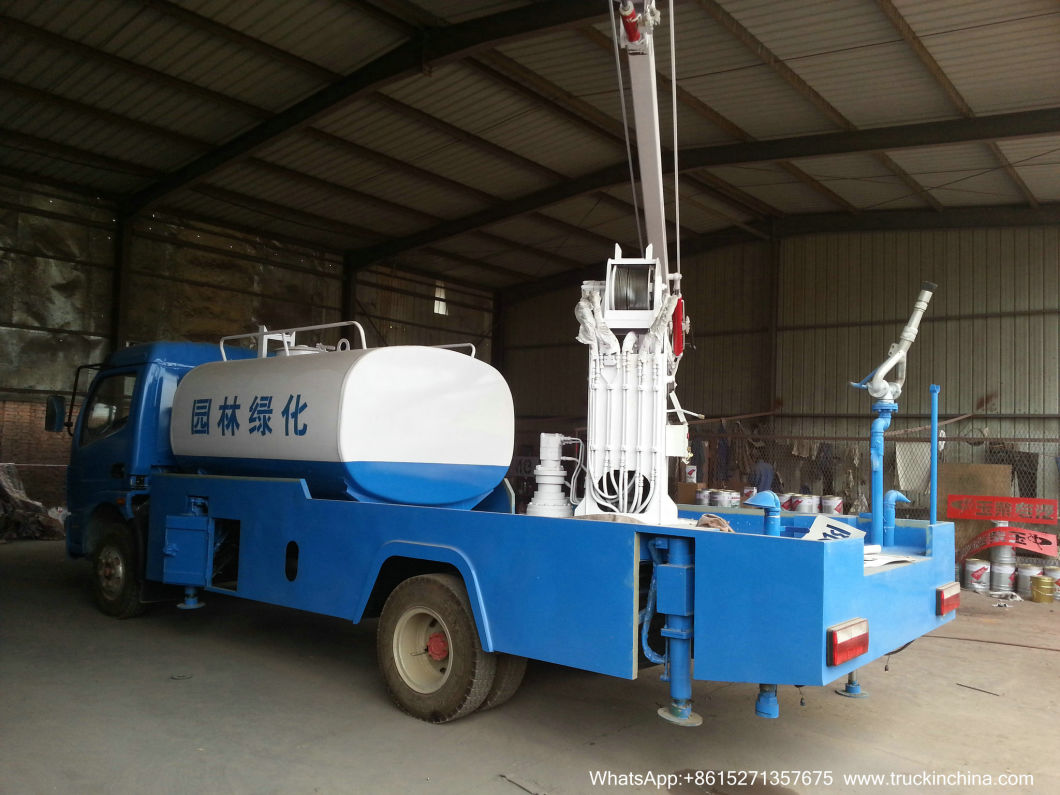Truck Mounted Aerial Platform 16m Manlift Mounted Water Tank 3000L