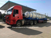 Sulfuric Acid Tanker V Shape Tank 22, 000liters Loading 99.8% H2so4 Transport 40 Ton